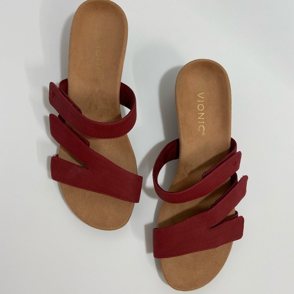 🆕VIONIC ADJUSTABLE STRAP WEDGE SHOE-SANDLE YOU ARE GOING TO LOVE THE COMFORT.